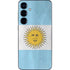 Argentina Flag Distressed Galaxy S25 Plus Skin
